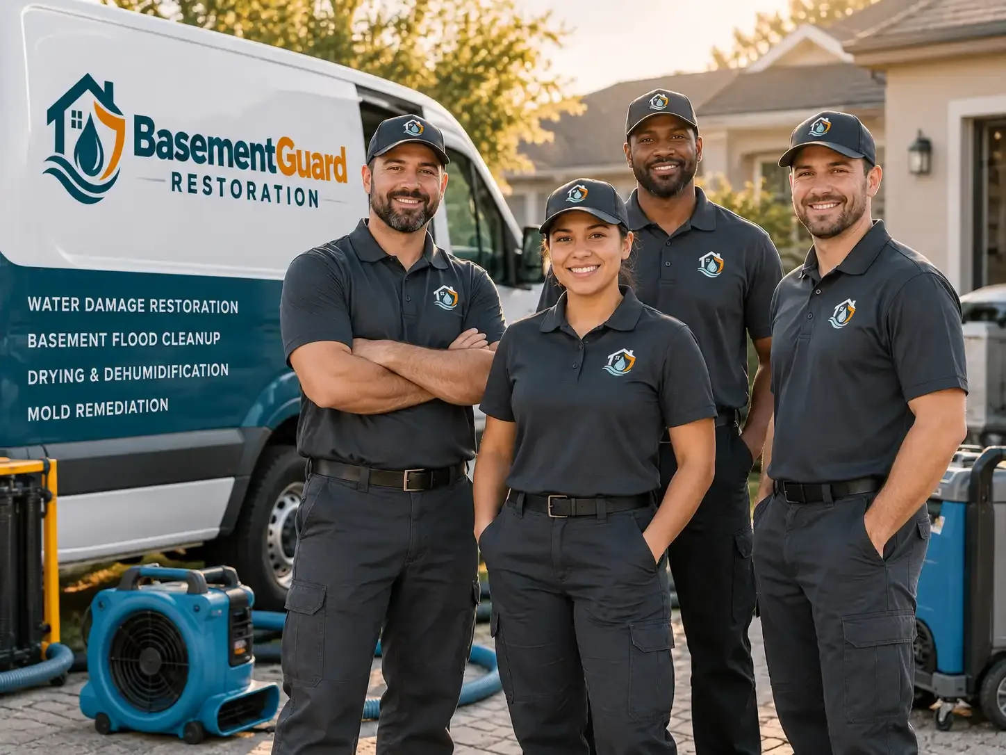 Basement Water Damage Restoration company in Rea, MO